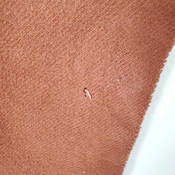 Brown 100% Cashmere Scarf made in UK - Picture 7 of 8